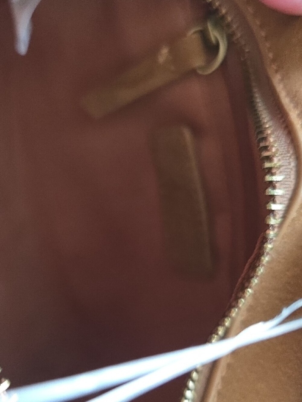 Frye & Co. Holiday Satchel Cognac Sherpa Trim Crossbody Bag - NEW - Picture 11 of 11
